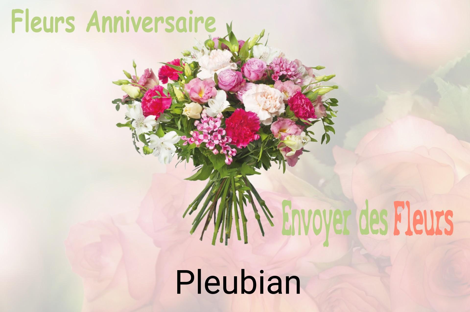 Bouquet de fleurs d’anniversaire livré à Pleubian